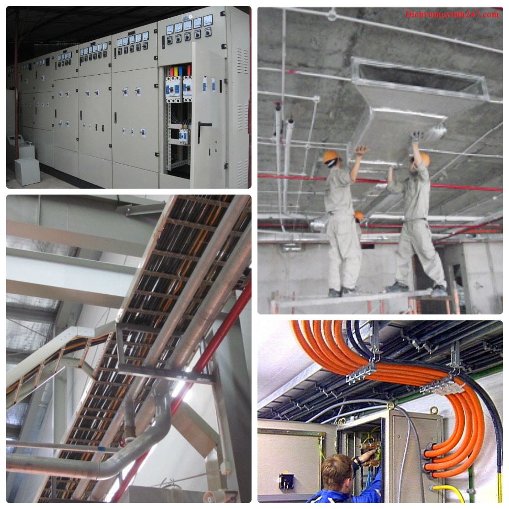 Nhà Thầu Điện Cơ sở hữu đội ngũ nhân công lắp đặt hệ thống điện nhà xưởng trình độ cao