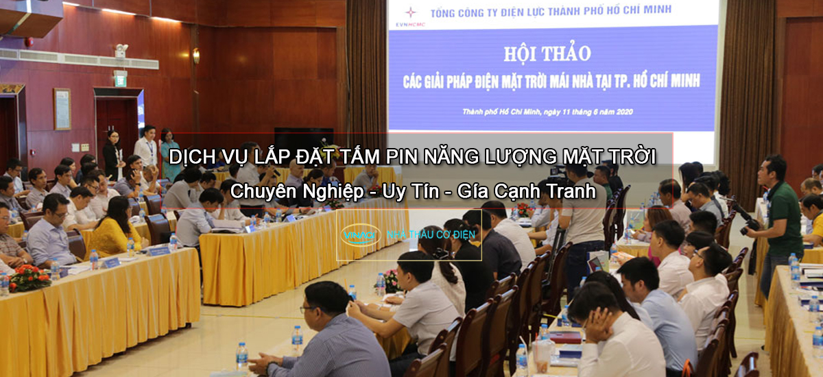 giải pháp điện mặt trời mái nhà tại hồ chí minh