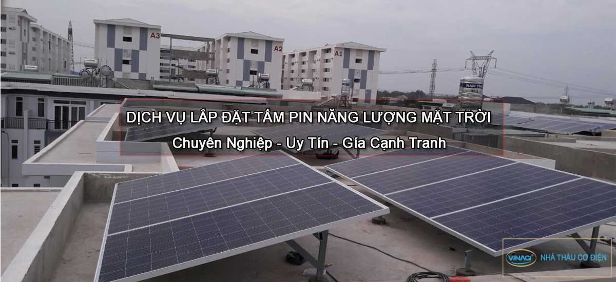 giải pháp điện mặt trời áp mái