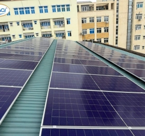 Nghiệm Thu Dự Án Điện Mặt Trời Áp Mái Bệnh Viện Bãi Cháy - Quảng Ninh