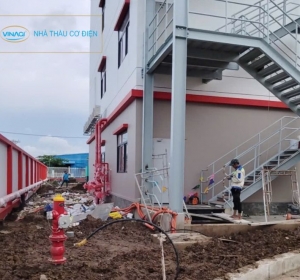 THI CÔNG LẮP ĐẶT HỆ THỐNG CƠ ĐIỆN CHO XUPAI POWER VIỆT NAM TẠI TÂY NINH