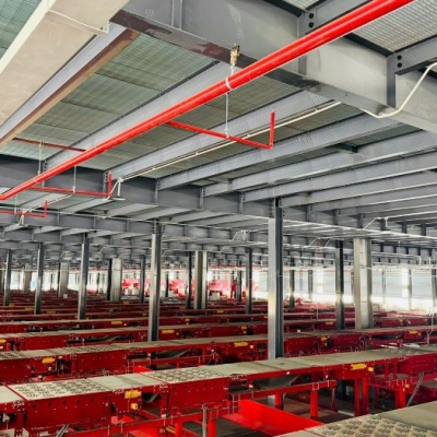 Thi công hệ thống điện động lực và chiếu sáng kho J&T Hải Phòng