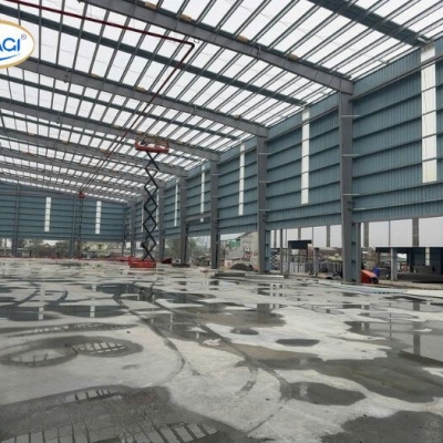 Thi công hệ thống điện cho kho xưởng J&T Nghệ An