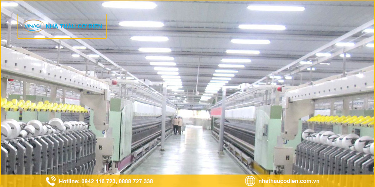 Các hạng mục thiết kế thi công điện nhà xưởng phổ biến