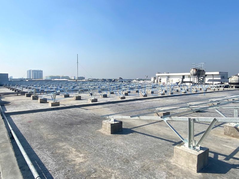 Chọn khung giá đỡ pin mặt trời chắc chắn, đảm bảo độ bền sau 30 năm sử dụng