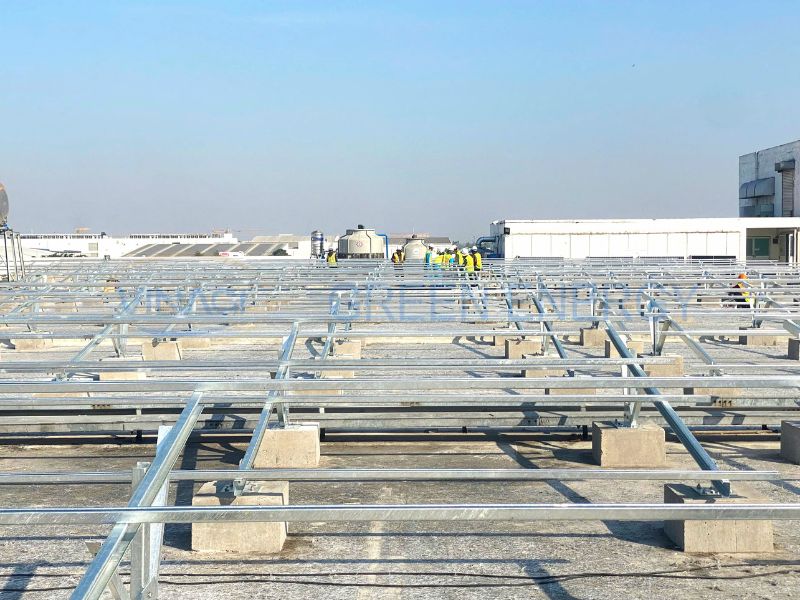 Khung giá đỡ tấm pin năng lượng mặt trời - Bộ phận quyết định an toàn và tuổi thọ hệ thống