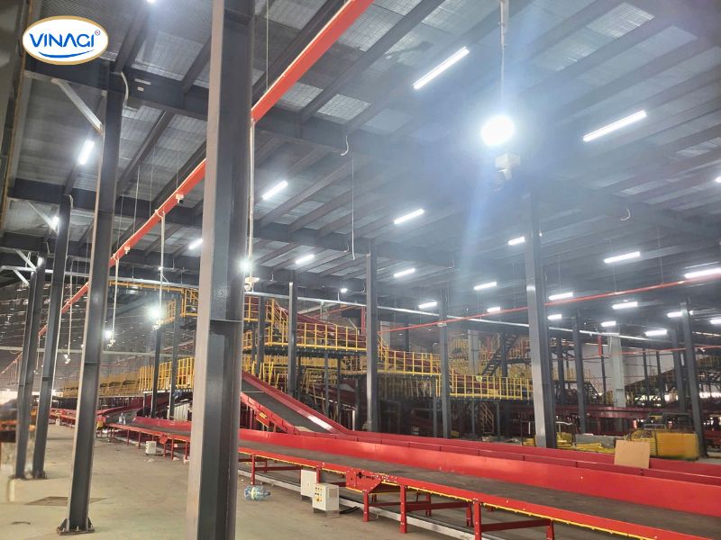 Hệ thống điện chiếu sáng được VINAGI thiết kế tối ưu giúp tiết kiệm chi phí vận hành